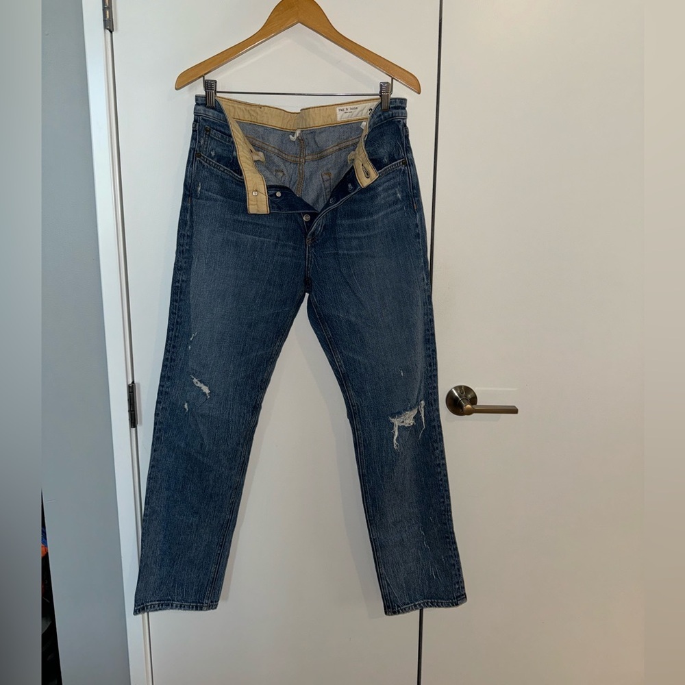 rag & bone Rosa Mid-Rise Boyfriend Jean